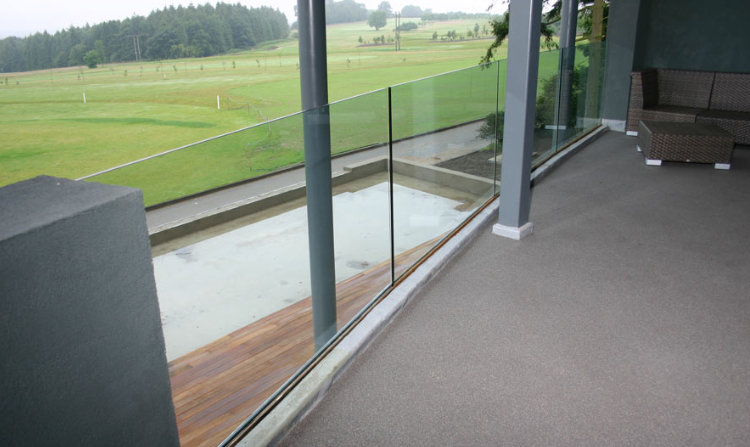 glass balustrades